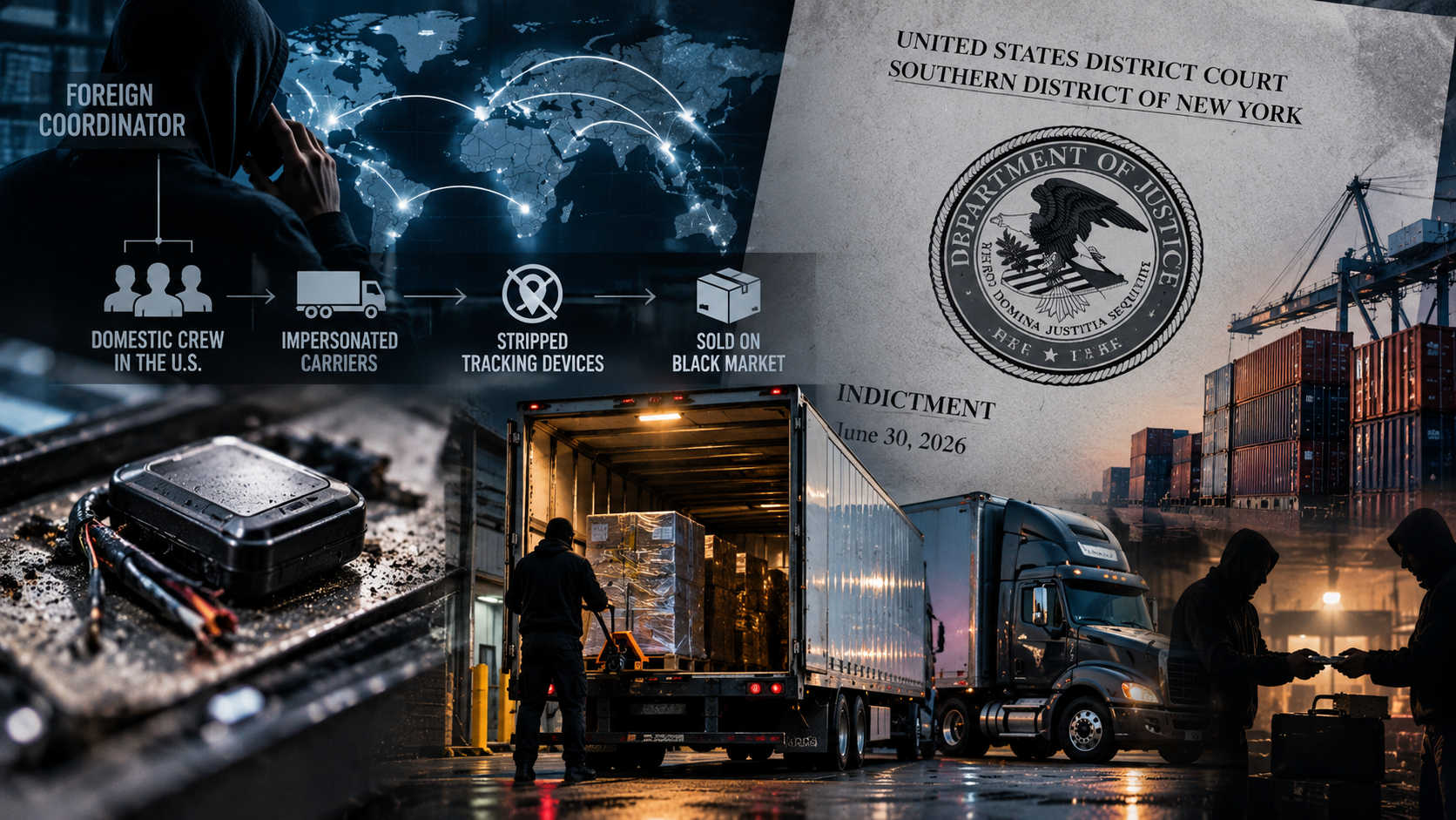 A Dispatcher in Armenia, Eight Defendants Across Four States, and $10 Million in Stolen Freight